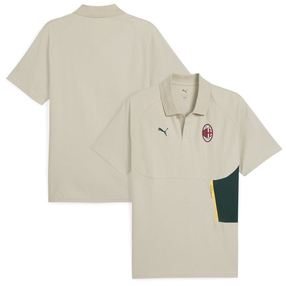AC Milan Pumatech Polo Beige - Puma outlet