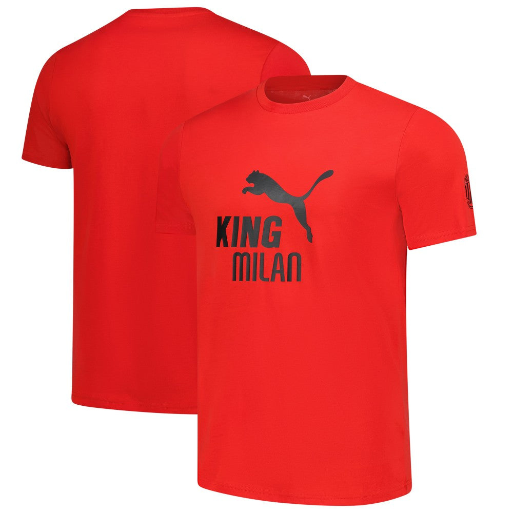 AC Milan 2025/26 King Logo T-Shirt Red - Puma