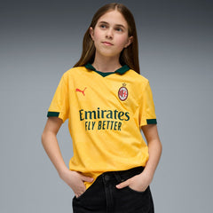 AC Milan Youth 2025/26 Third Replica Jersey Yellow - Puma