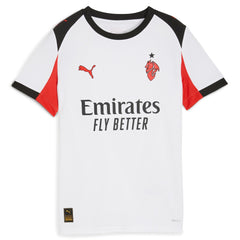 AC Milan Youth 2025/26 Replica Jersey White - Puma