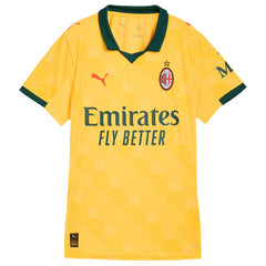 AC Milan Women's 2025/26 Third Replica Jersey Yellow - Puma