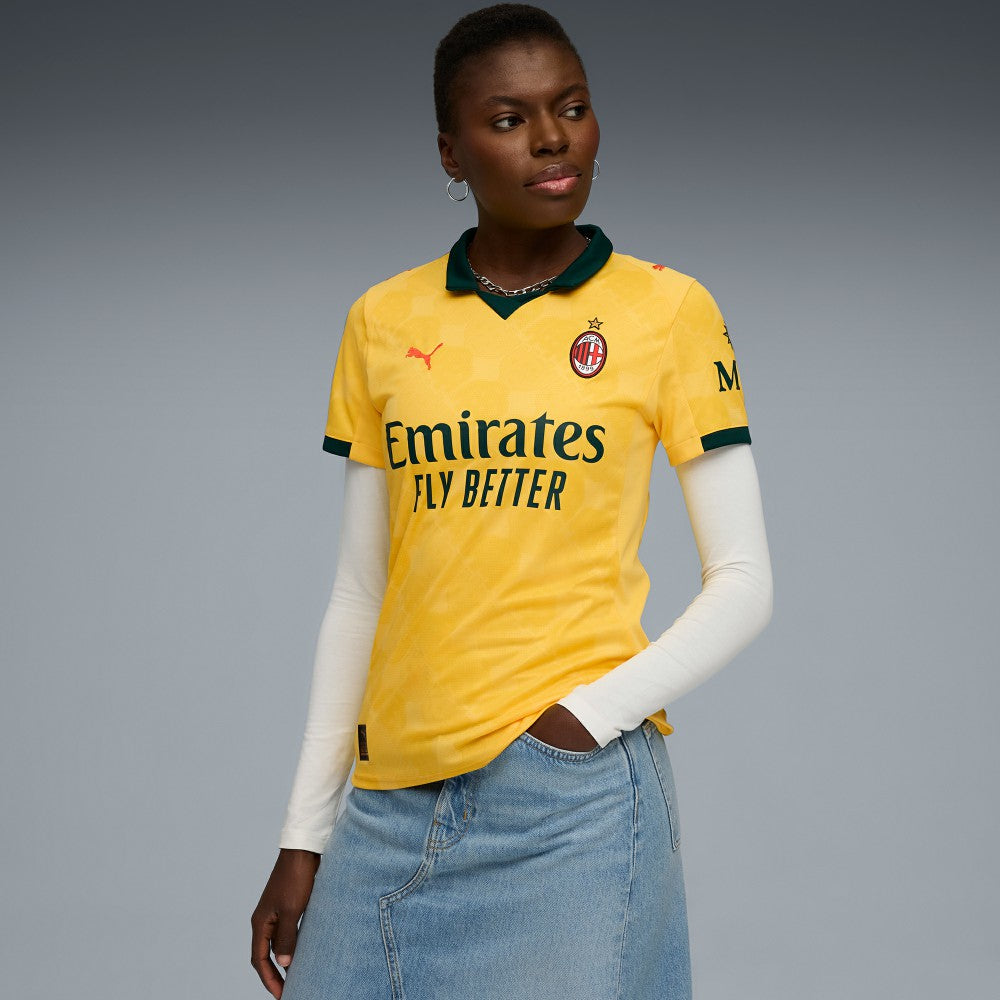 AC Milan Women's 2025/26 Third Replica Jersey Yellow - Puma
