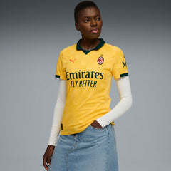 AC Milan Women's 2025/26 Third Replica Jersey Yellow - Puma