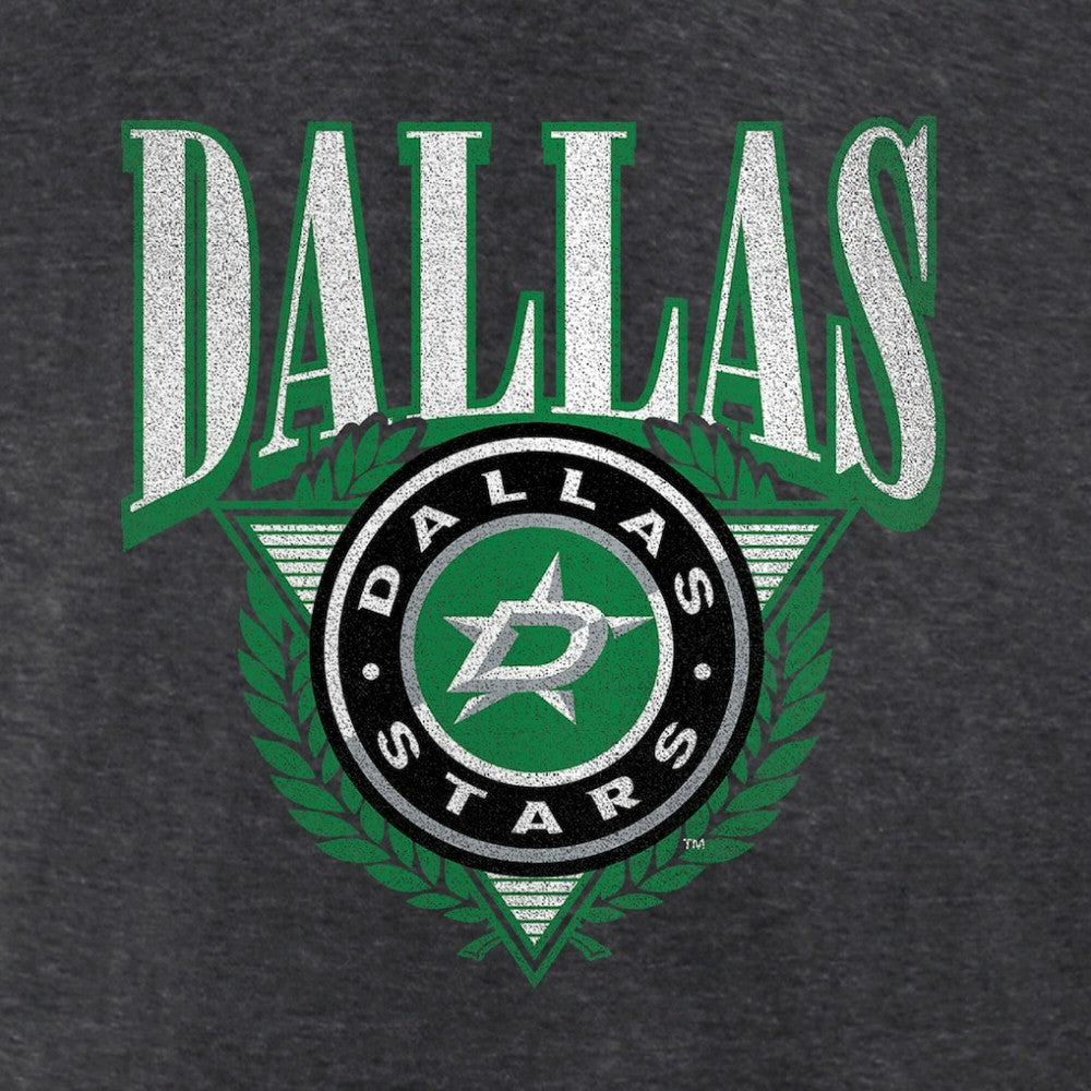 Dallas Stars Retro Seal T-Shirt - Charcoal - NHL 203175577