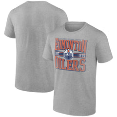 Edmonton Oilers Retro Vibe T-Shirt - Heather Gray - NHL 203175585