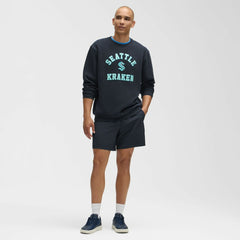 Seattle Kraken lululemon Steady State Crew - True Navy - NHL 203175631