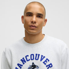 Vancouver Canucks lululemon Steady State Crew - Heathered Core Ultra Light Grey - NHL 203175640