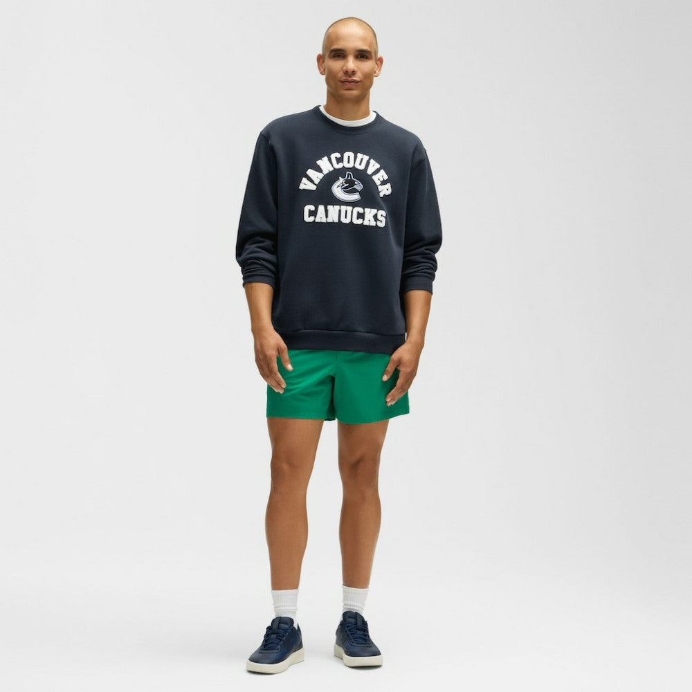Vancouver Canucks lululemon Steady State Crew - True Navy - NHL 203175642