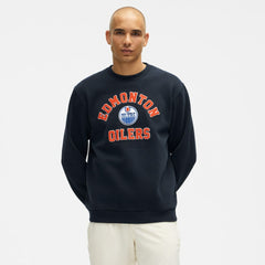 Edmonton Oilers lululemon Steady State Crew - True Navy - NHL 203175649