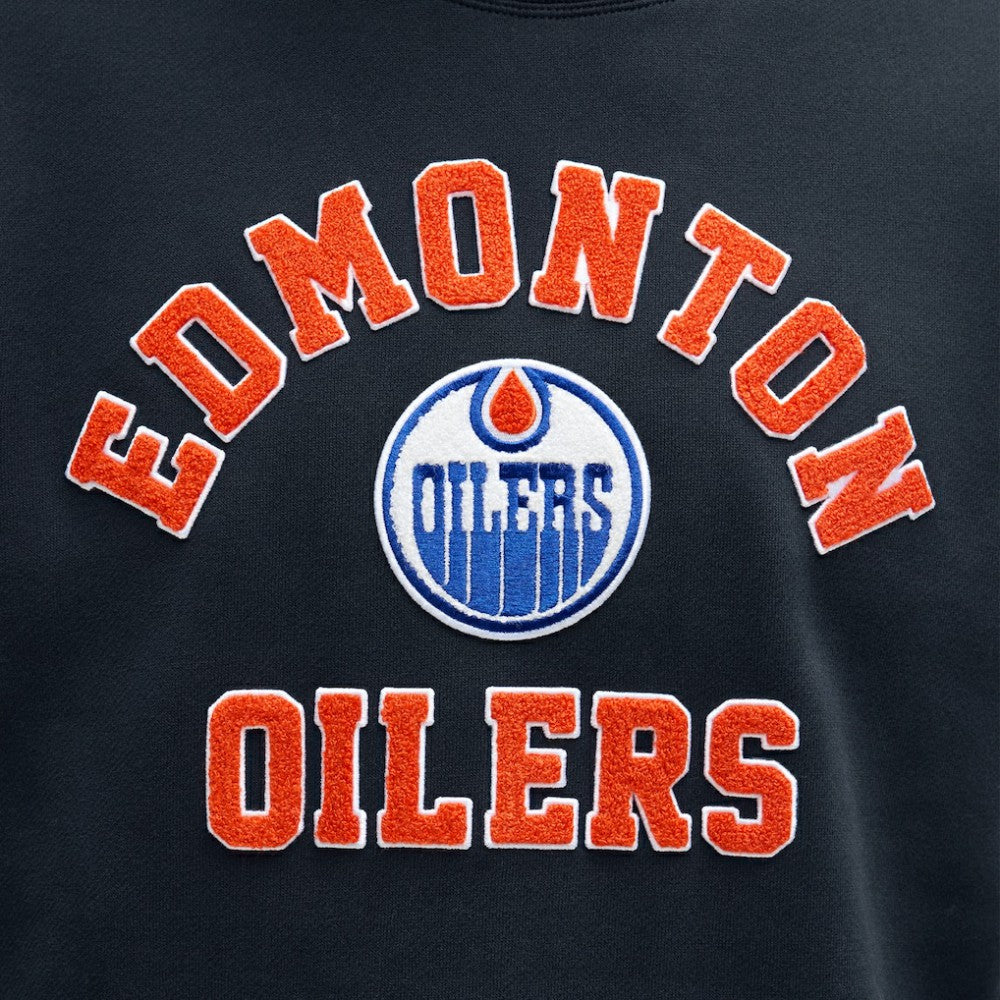 Edmonton Oilers lululemon Steady State Crew - True Navy - NHL 203175649