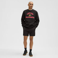Chicago Blackhawks lululemon Steady State Crew - Black - NHL 203175666
