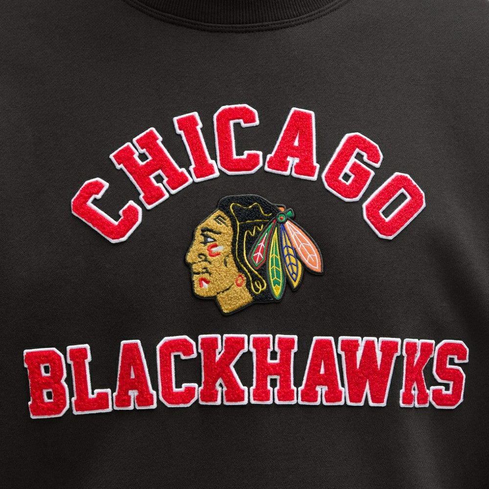 Chicago Blackhawks lululemon Steady State Crew - Black - NHL 203175666