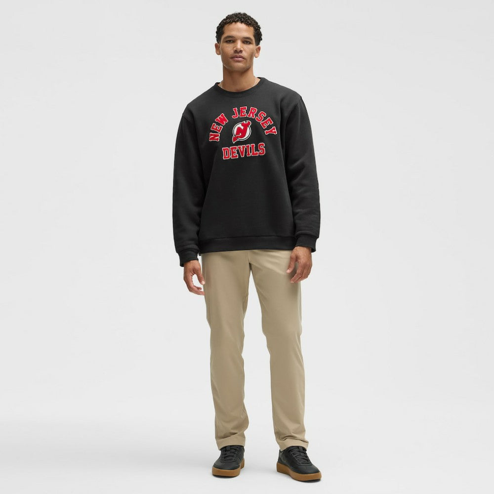 New Jersey Devils lululemon Steady State Crew - Black - NHL 203175671