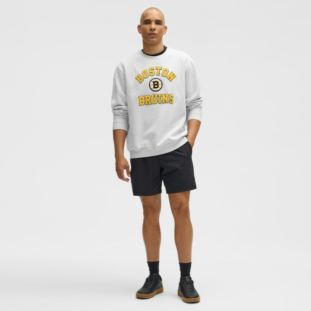 Boston Bruins lululemon Steady State Crew - Heathered Core Ultra Light Grey - NHL 203175674
