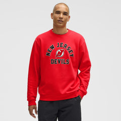 New Jersey Devils lululemon Steady State Crew - True Red - NHL 203175675
