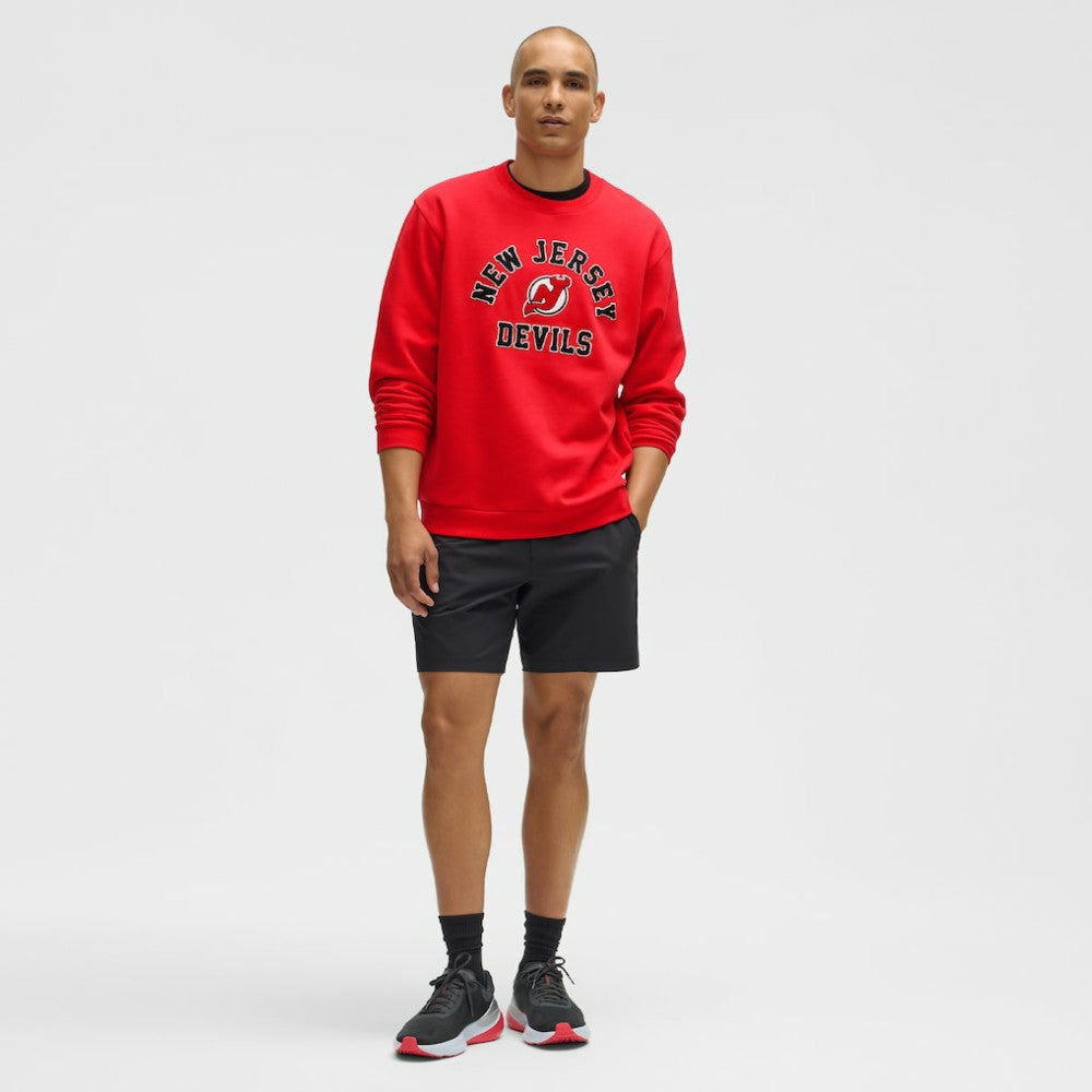 New Jersey Devils lululemon Steady State Crew - True Red - NHL 203175675