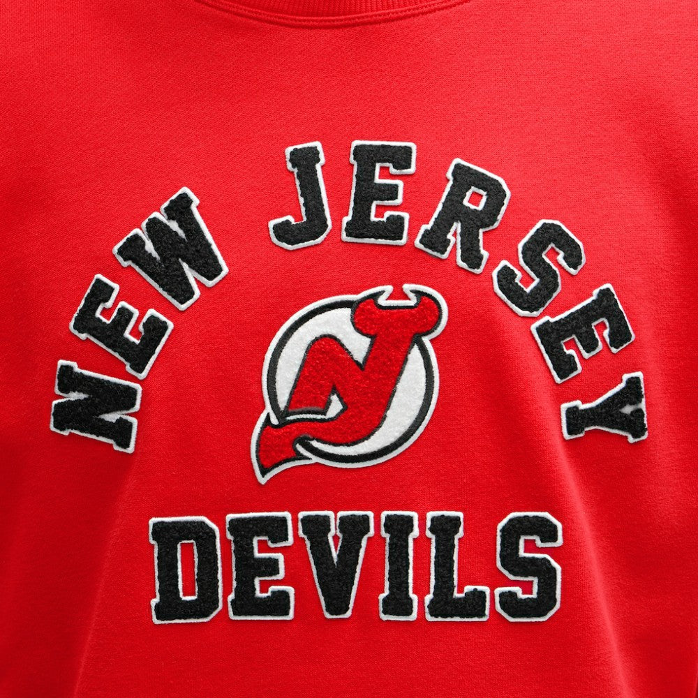 New Jersey Devils lululemon Steady State Crew - True Red - NHL 203175675