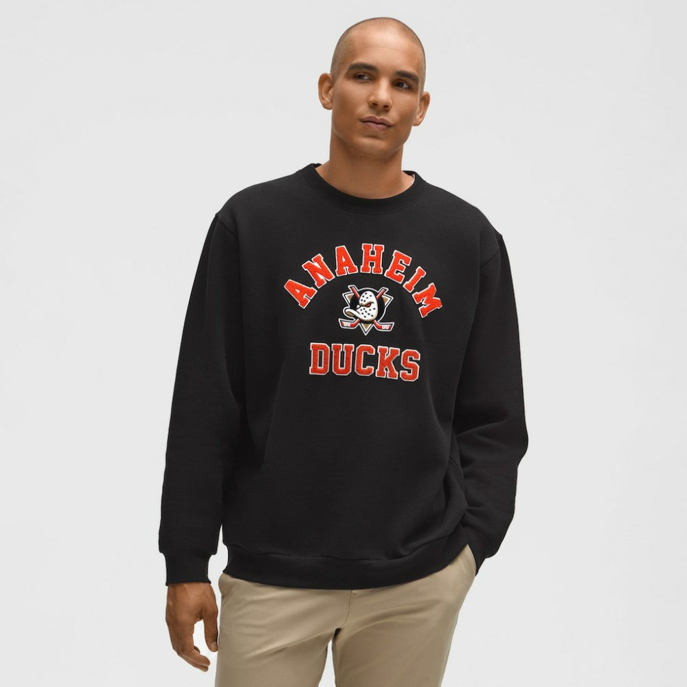 Anaheim Ducks lululemon Steady State Crew - Black - NHL 203175676