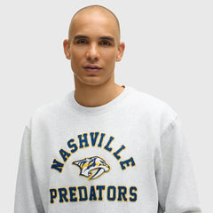 Nashville Predators lululemon Steady State Crew - Heathered Core Ultra Light Grey - NHL 203175677