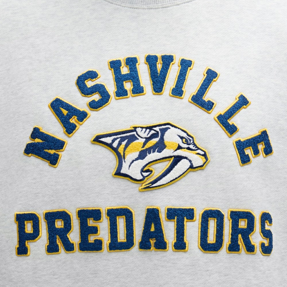 Nashville Predators lululemon Steady State Crew - Heathered Core Ultra Light Grey - NHL 203175677
