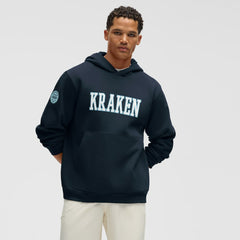 Seattle Kraken lululemon Steady State Pullover Hoodie - True Navy - NHL 203175693
