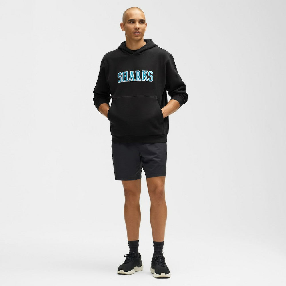 San Jose Sharks lululemon Steady State Pullover Hoodie - Black - NHL 203175694