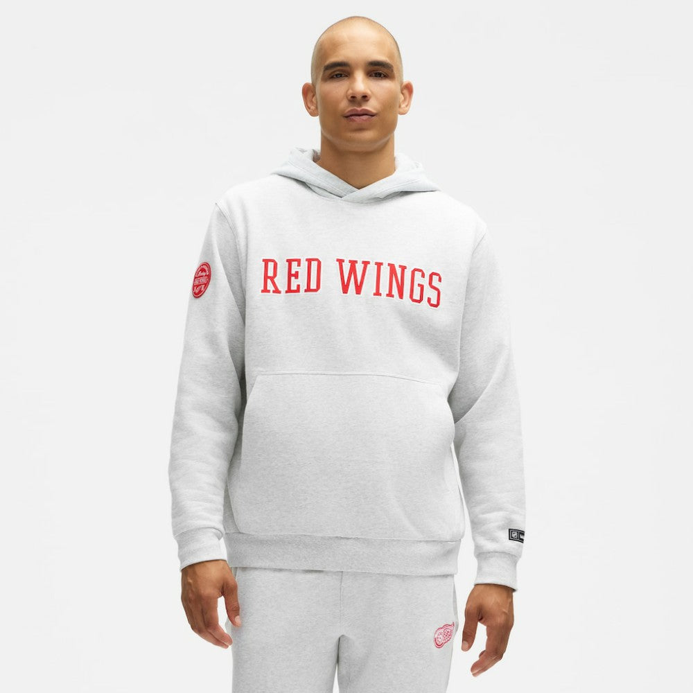 Detroit Red Wings lululemon Steady State Pullover Hoodie - Heathered Core Ultra Light Grey - NHL 203175697