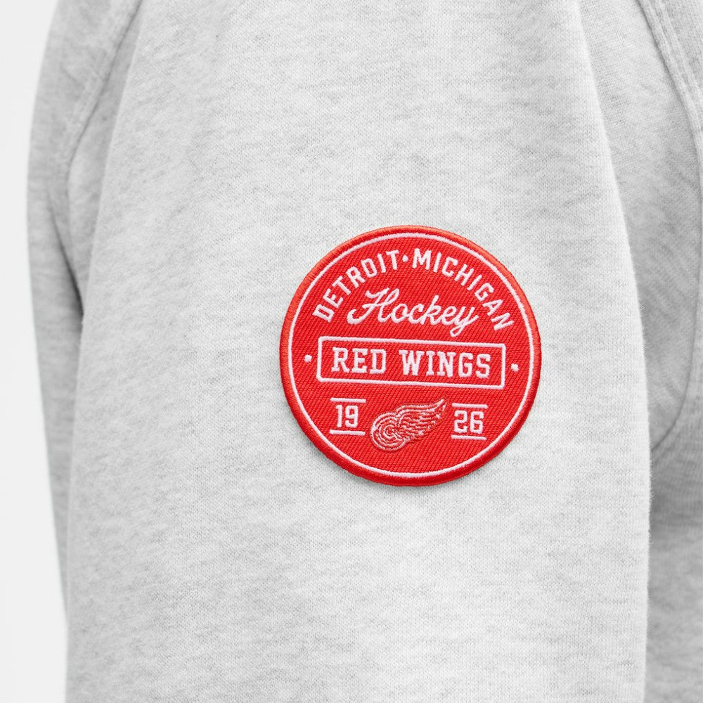 Detroit Red Wings lululemon Steady State Pullover Hoodie - Heathered Core Ultra Light Grey - NHL 203175697