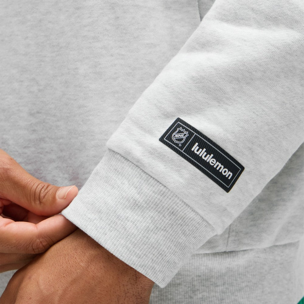 Dallas Stars lululemon Steady State Pullover Hoodie - Heathered Core Ultra Light Grey - NHL 203175700