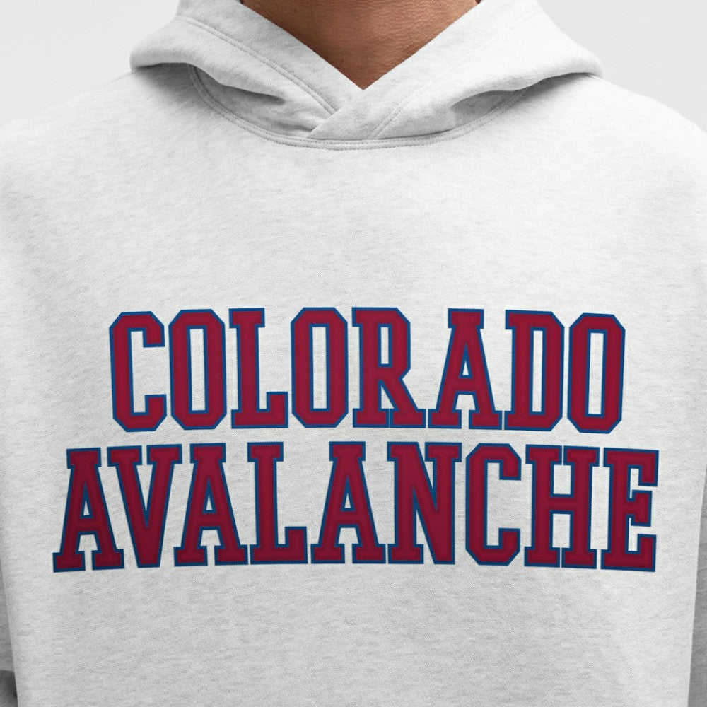 Colorado Avalanche lululemon Steady State Pullover Hoodie - Heathered Core Ultra Light Grey - NHL 203175702