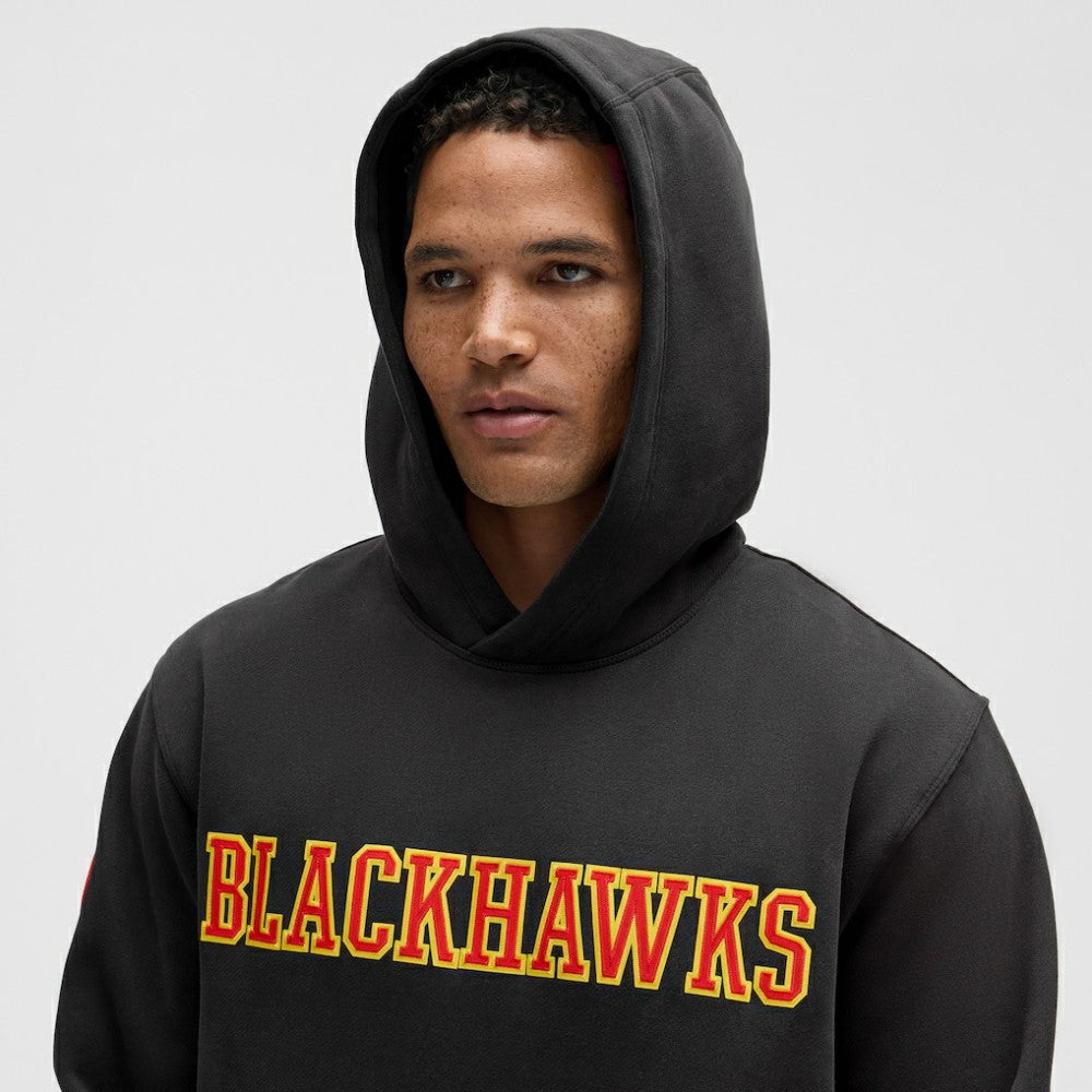 Chicago Blackhawks lululemon Steady State Pullover Hoodie - Black - NHL 203175704