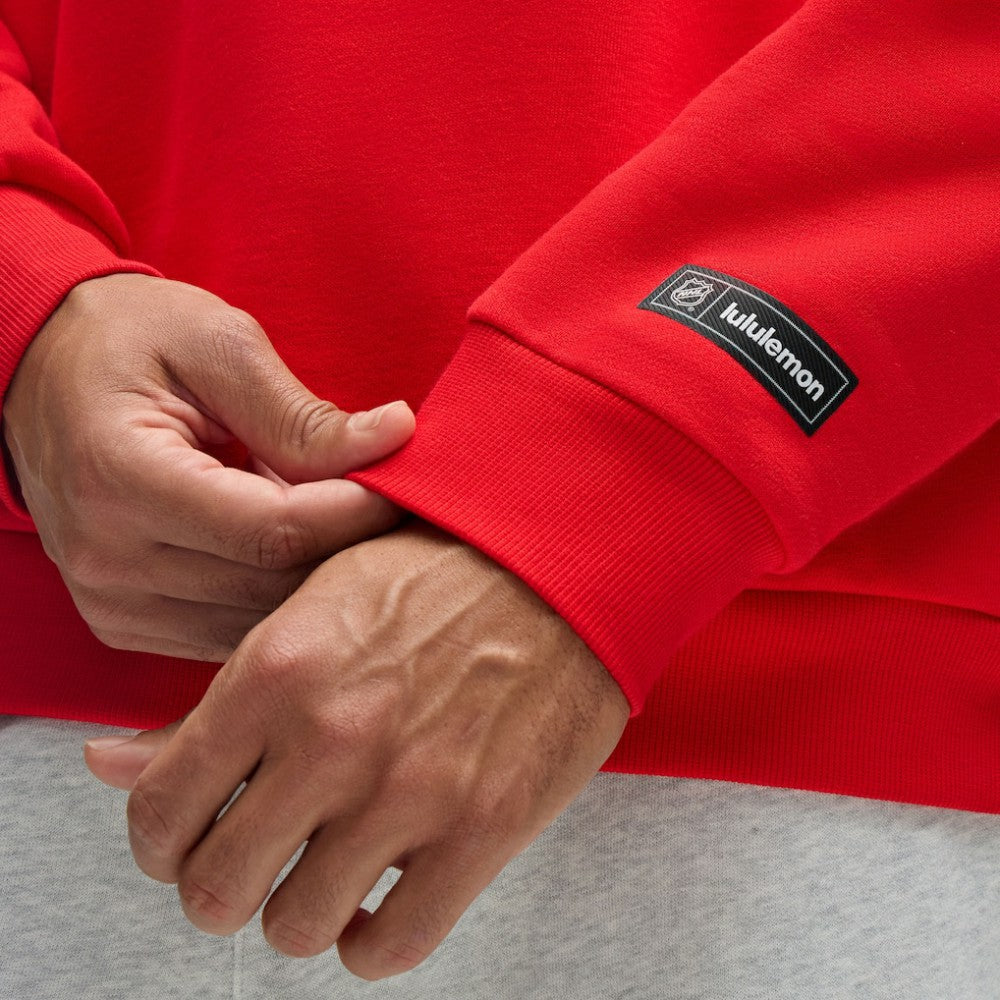 Chicago Blackhawks lululemon Steady State Pullover Hoodie - True Red - NHL 203175705