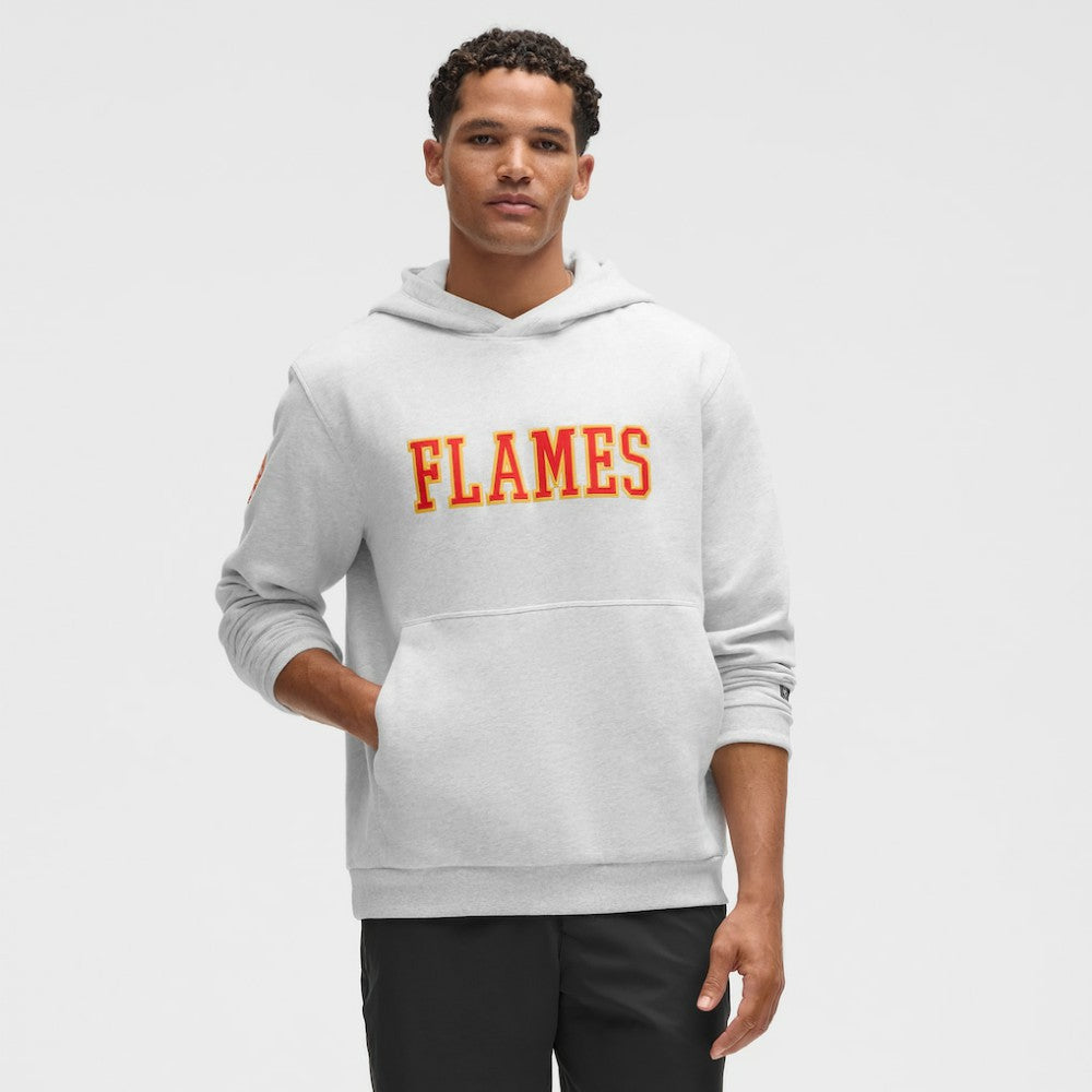 Calgary Flames lululemon Steady State Pullover Hoodie - Heathered Core Ultra Light Grey - NHL 203175709