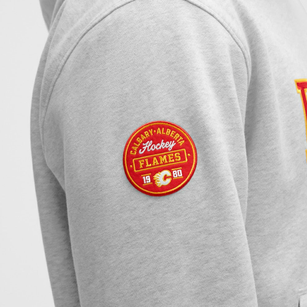 Calgary Flames lululemon Steady State Pullover Hoodie - Heathered Core Ultra Light Grey - NHL 203175709