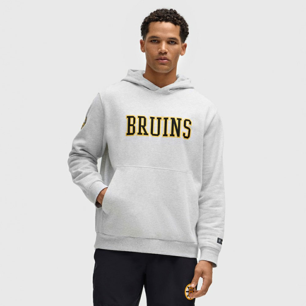 Boston Bruins lululemon Steady State Pullover Hoodie - Heathered Core Ultra Light Grey - NHL 203175716