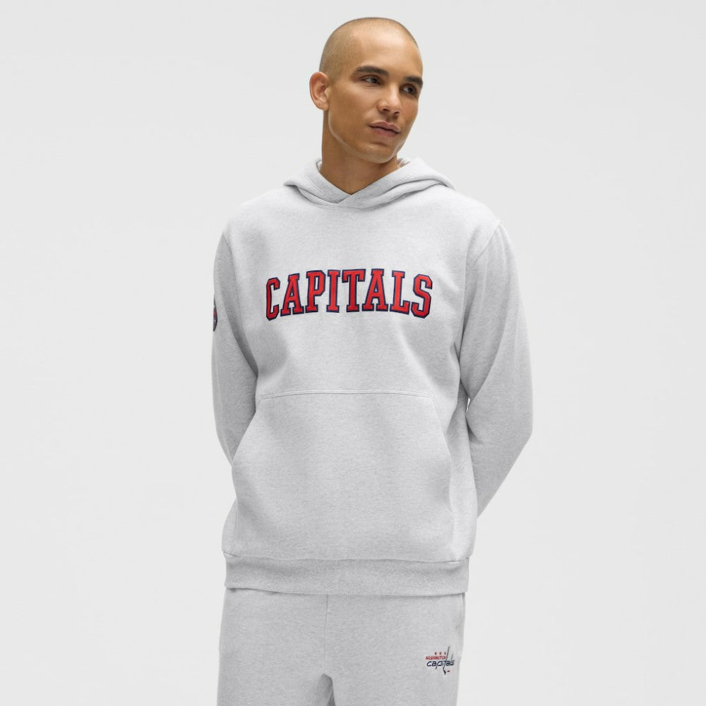 Washington Capitals lululemon Steady State Pullover Hoodie - Heathered Core Ultra Light Grey - NHL 203175725