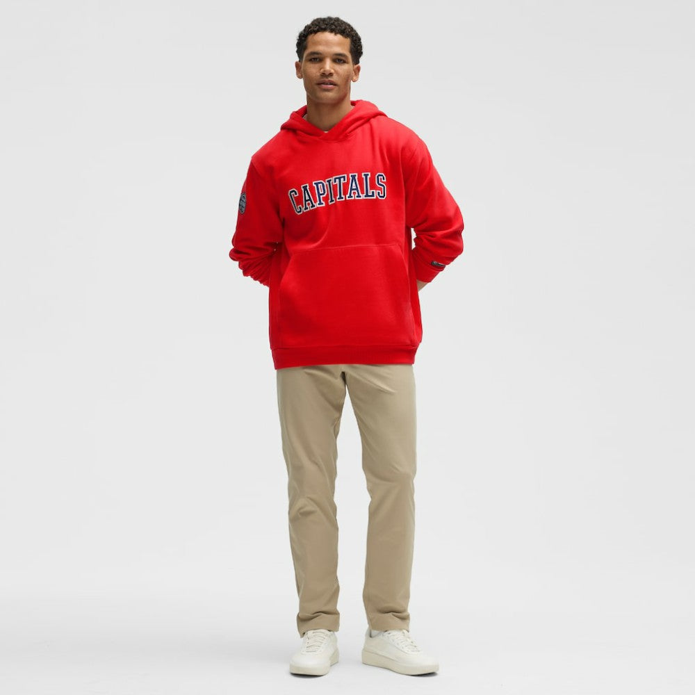 Washington Capitals lululemon Steady State Pullover Hoodie - True Red - NHL 203175727