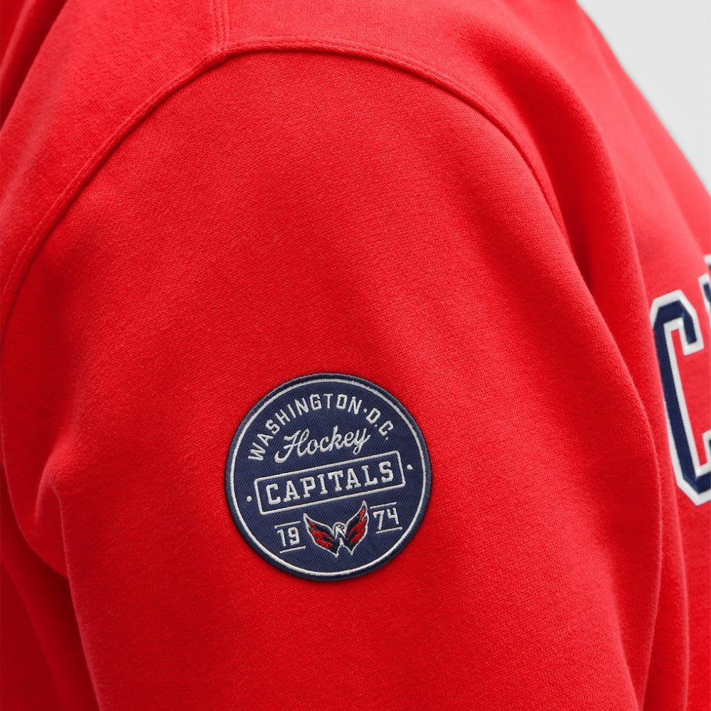 Washington Capitals lululemon Steady State Pullover Hoodie - True Red - NHL 203175727
