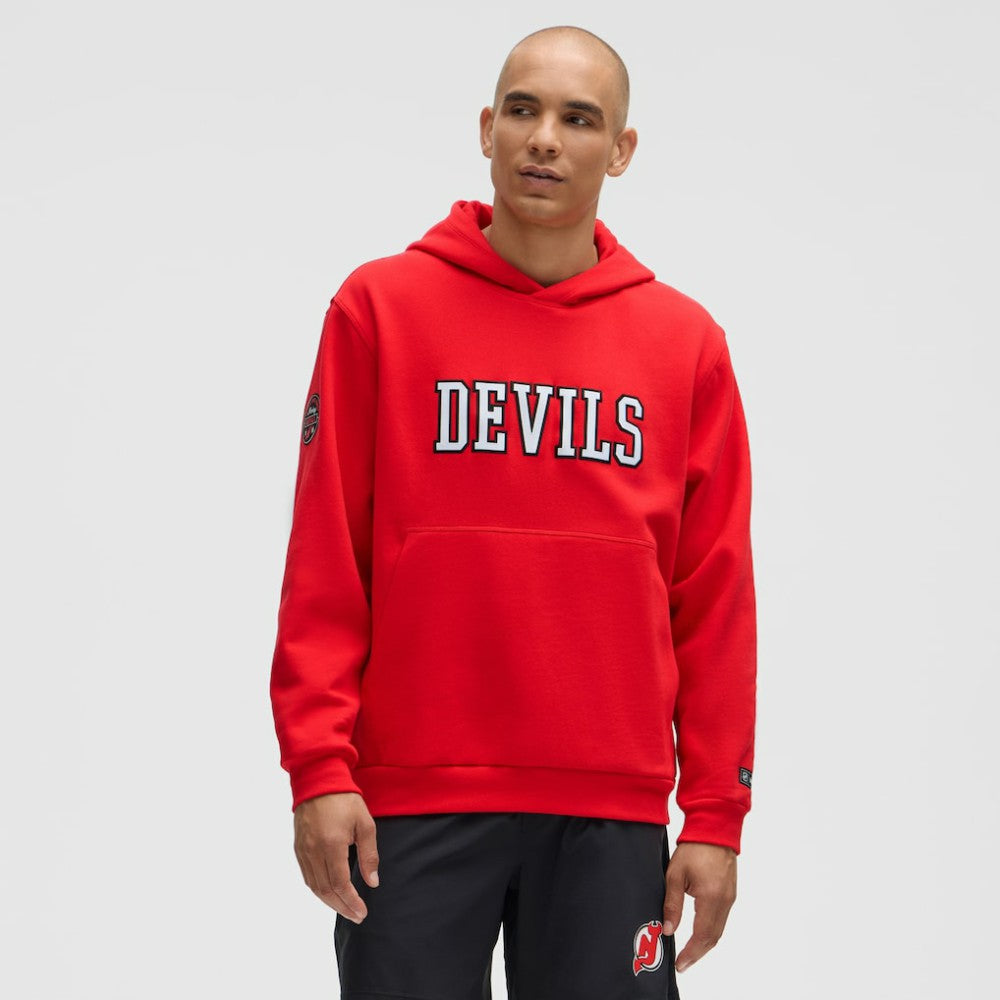 New Jersey Devils lululemon Steady State Pullover Hoodie - True Red - NHL 203175731