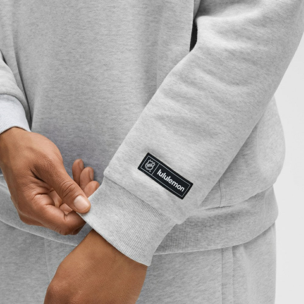 Los Angeles Kings lululemon Steady State Pullover Hoodie - Heathered Core Ultra Light Grey - NHL 203175742