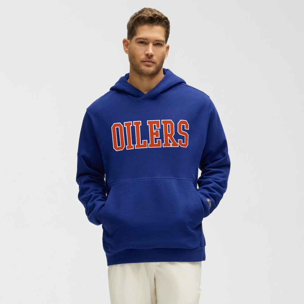 Edmonton Oilers lululemon Steady State Pullover Hoodie - Larkspur - NHL 203175745