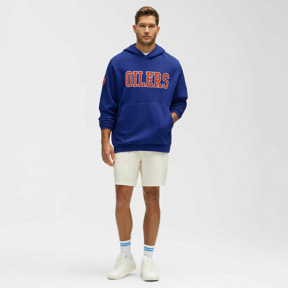Edmonton Oilers lululemon Steady State Pullover Hoodie - Larkspur - NHL 203175745