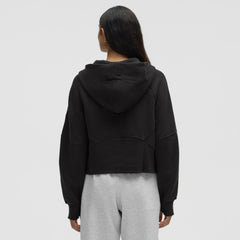 Anaheim Ducks lululemon Women's Scuba Oversized Half-Zip Hoodie - Black - NHL 203175746