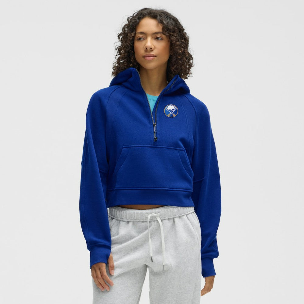 Buffalo Sabres lululemon Women's Scuba Oversized Half-Zip Hoodie - College Cobalt - NHL 203175747