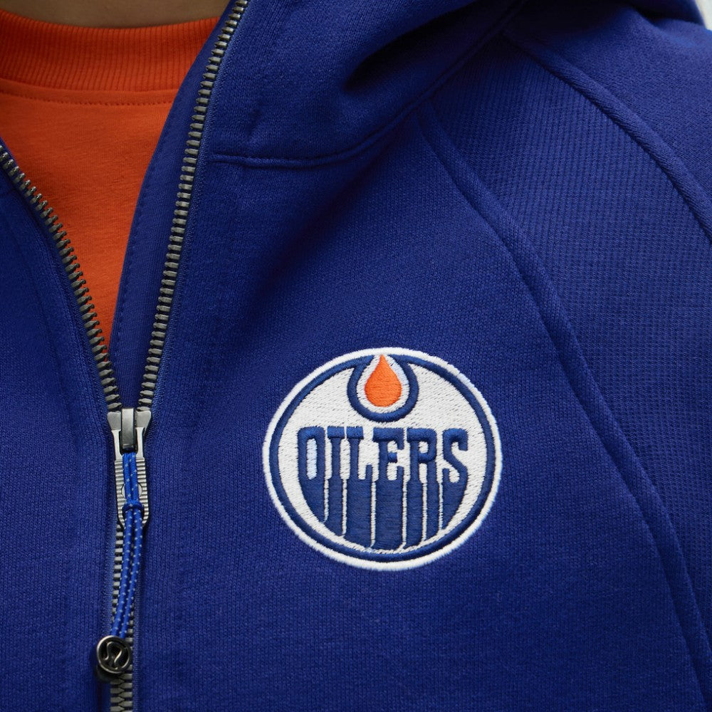 Edmonton Oilers lululemon Women's Scuba Oversized Half-Zip Hoodie - Larkspur - NHL 203175753