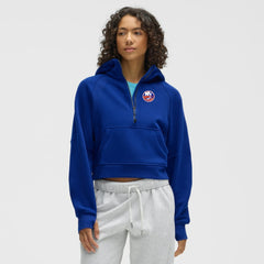 New York Islanders lululemon Women's Scuba Oversized Half-Zip Hoodie - College Cobalt - NHL 203175760