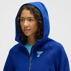 St. Louis Blues lululemon Women's Scuba Oversized Half-Zip Hoodie - College Cobalt - NHL 203175765