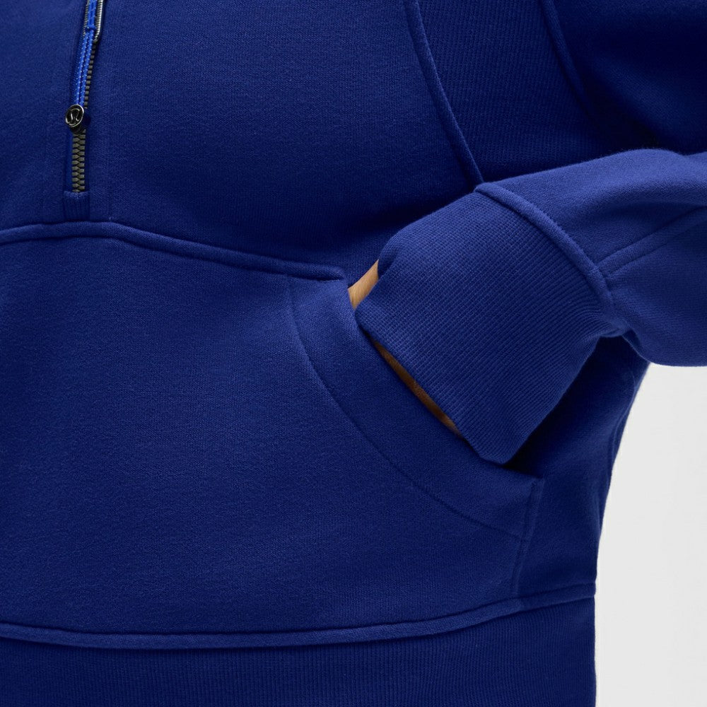 Toronto Maple Leafs lululemon Women's Scuba Oversized Half-Zip Hoodie - Larkspur - NHL 203175767