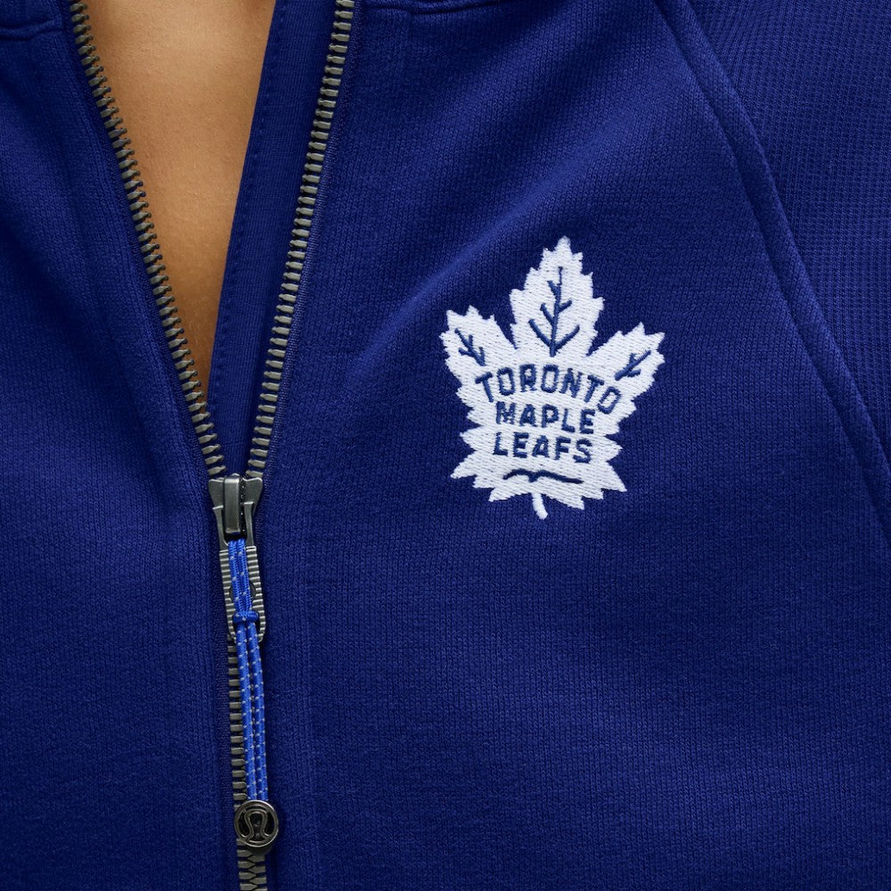 Toronto Maple Leafs lululemon Women's Scuba Oversized Half-Zip Hoodie - Larkspur - NHL 203175767