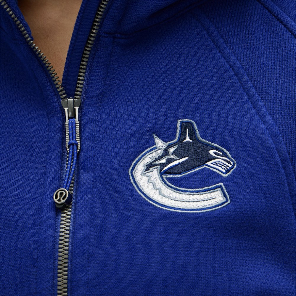 Vancouver Canucks lululemon Women's Scuba Oversized Half-Zip Hoodie - Larkspur - NHL 203175769